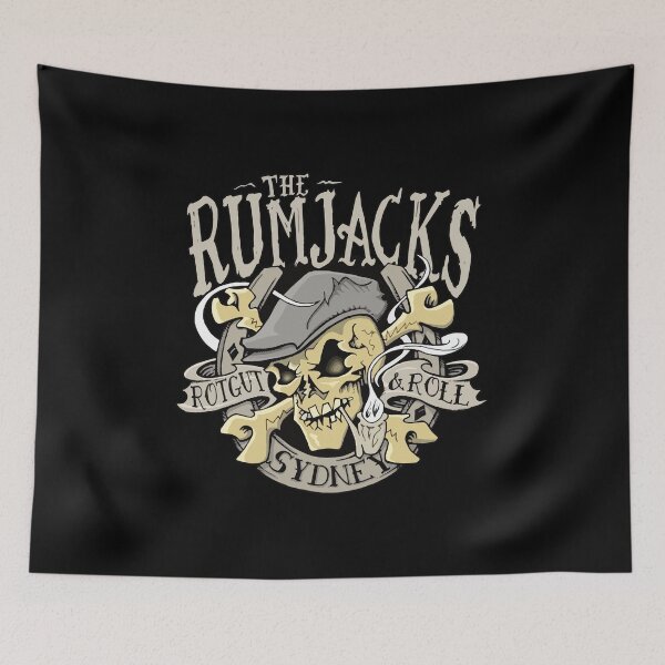 Item preview, The Rumjacks band Merch designed and sold by GreenmeemM.