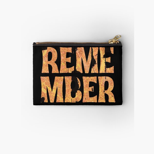 Item preview, "REMEMBER" – Bold Cracked Texture Typography Design designed and sold by RDproject.