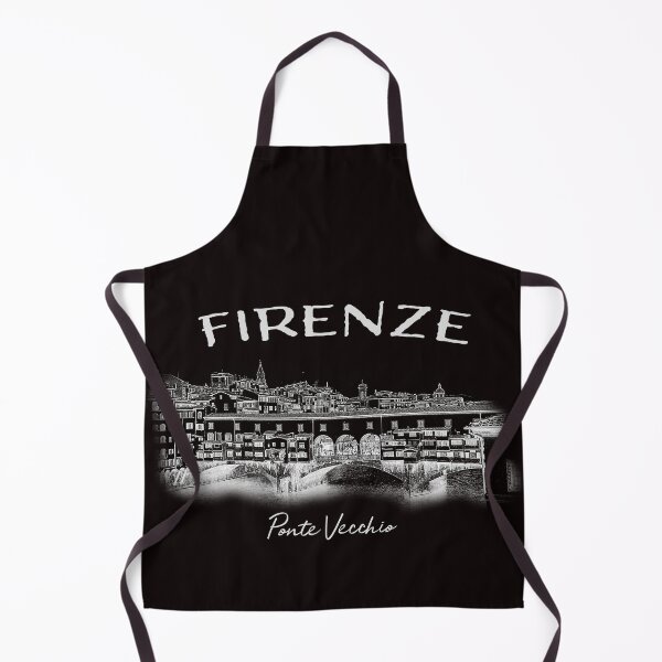 Item preview, Ponte Vecchio Firenze (White letters on black bckgrd) designed and sold by Doug's Landing.