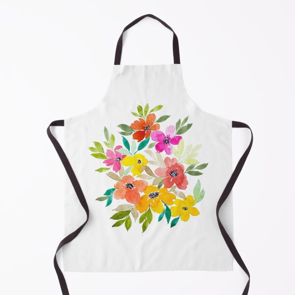 Item preview, Colorful Flowers - Watercolor Art designed and sold by Orly Fuchs Galchen.