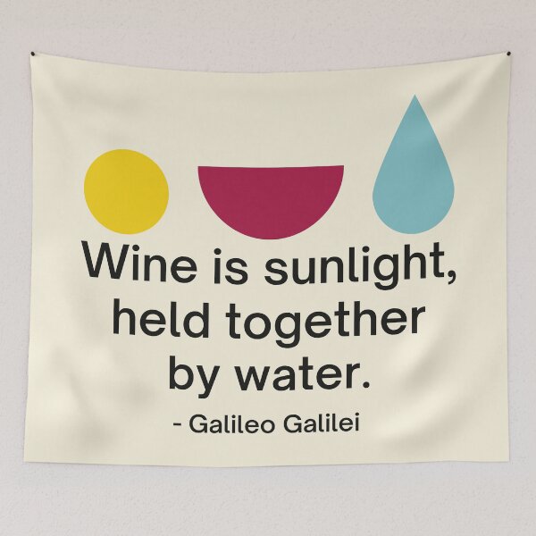 Item preview, Galileo Galilei Quote  designed and sold by Anniko Art Studio.