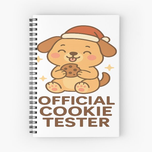 Item preview, Official Cookie Tester – Cute Kawaii Christmas Dog Design designed and sold by StyleLap.