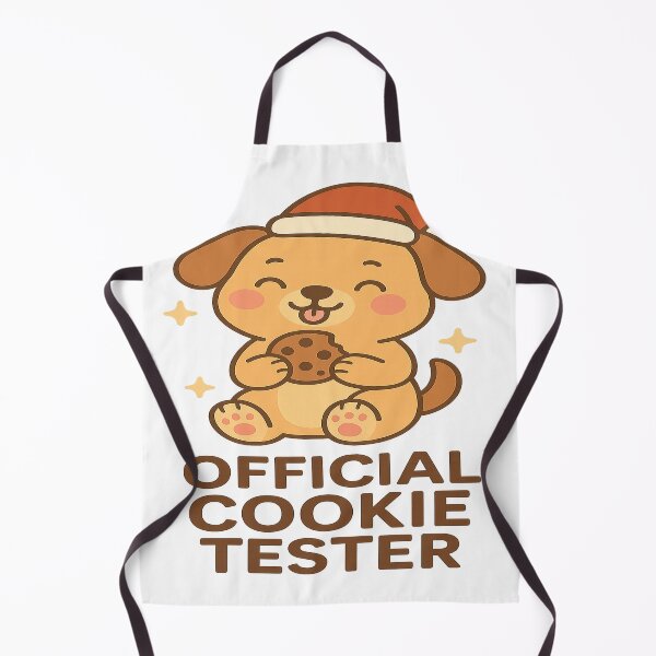 Item preview, Official Cookie Tester – Cute Kawaii Christmas Dog Design designed and sold by StyleLap.