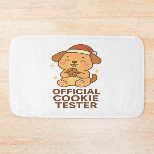 Item preview, Official Cookie Tester – Cute Kawaii Christmas Dog Design designed and sold by StyleLap.