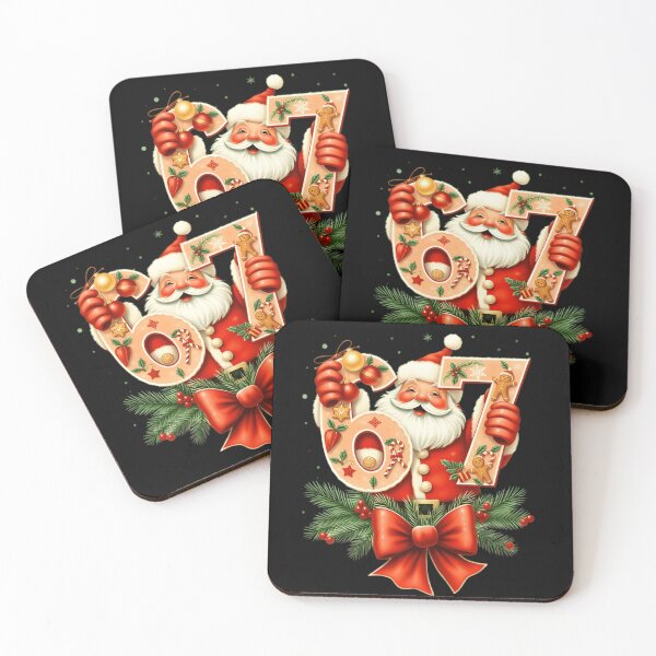 Item preview, Santa 6 7 Haunted by 67 Funny Christmas Classic Meme designed and sold by Thread&Fable.