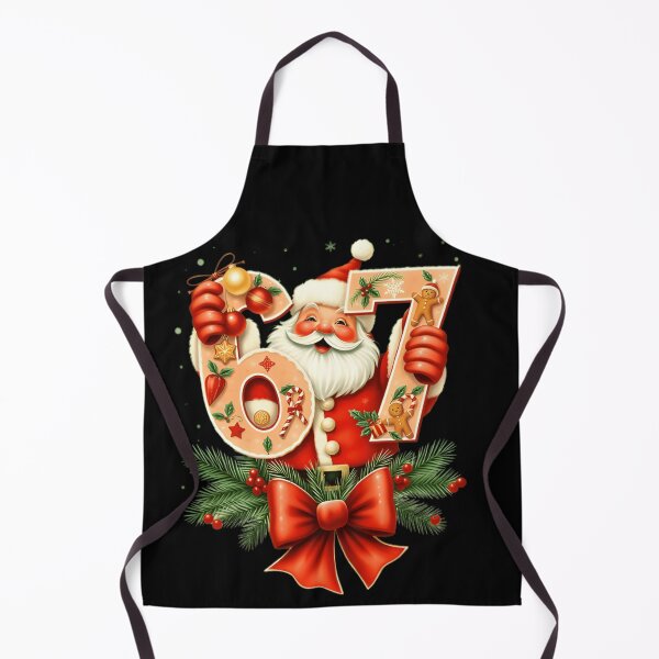 Item preview, Santa 6 7 Haunted by 67 Funny Christmas Classic Meme designed and sold by Thread&Fable.