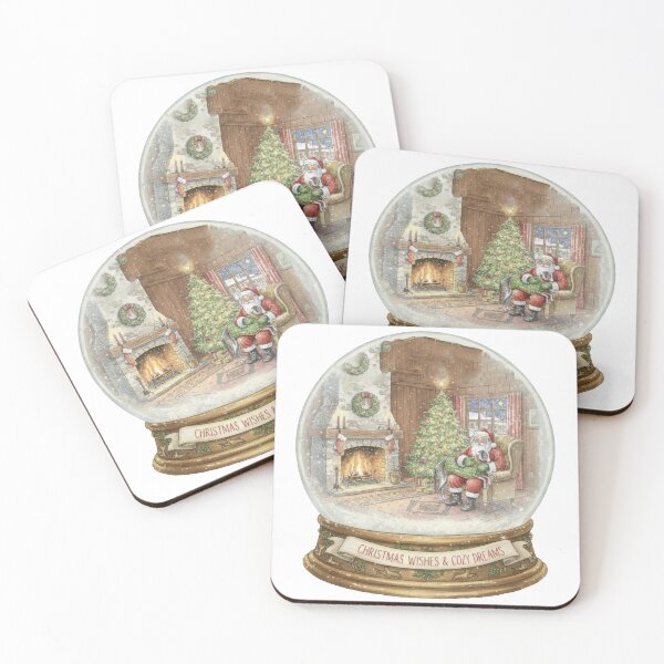 Item preview, Magical Snowglobe With Santa And Greyhound Scene designed and sold by zoughlal.
