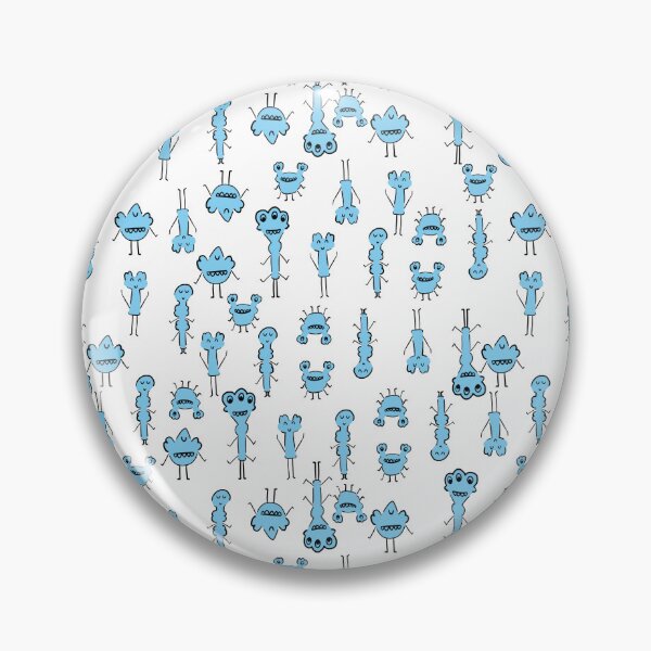 Item preview, Blue Doodle Characters Illustration -- see my page for more! designed and sold by LucyWinton.