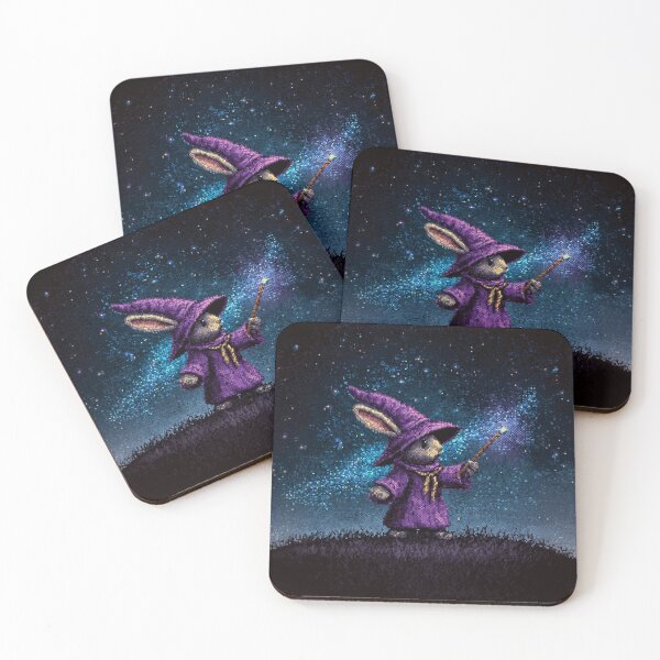 Item preview, Rabbit Wizard Pixel Art designed and sold by Kaos-Bit.
