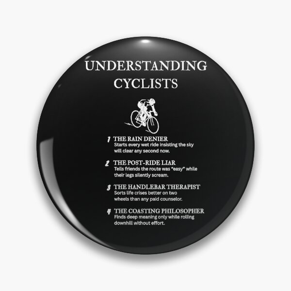 Item preview, Cyclist Definition Typography Design – Black designed and sold by PsyFlow35.