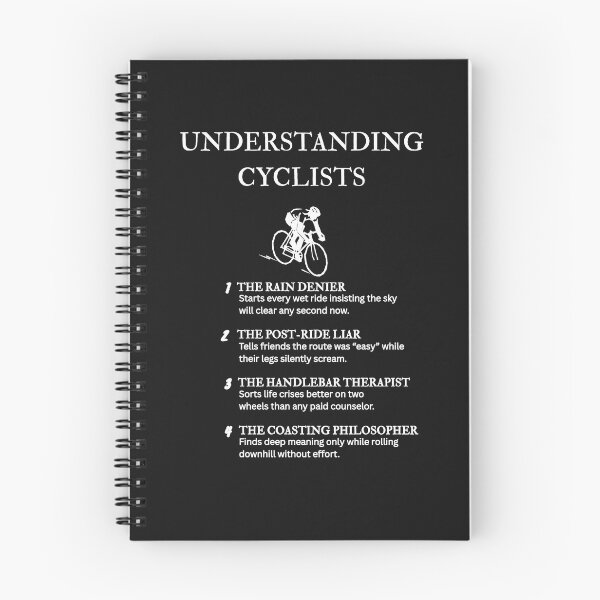 Item preview, Cyclist Definition Typography Design – Black designed and sold by PsyFlow35.