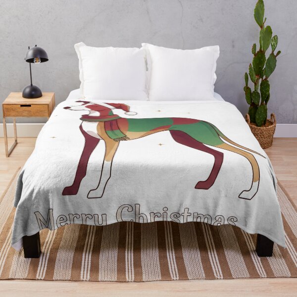 Item preview, Abstract Geometric Patterned Christmas Greyhound designed and sold by zoughlal.