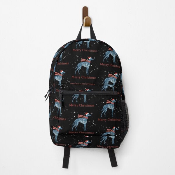 Item preview, Blue Swirl Art Nouveau Style Winter Greyhound designed and sold by zoughlal.