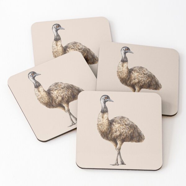 Item preview, Tall Emu Standing with its Legs Crossed designed and sold by Violet Peonies.