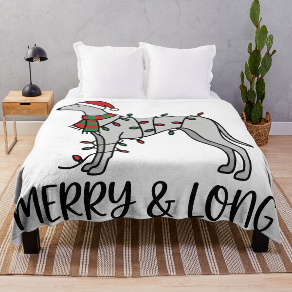 Item preview, Merry And Long Grey Greyhound With Lights designed and sold by zoughlal.