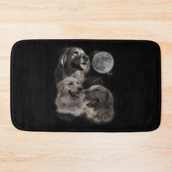 Item preview, Howling At The Moon- Funny Golden Retriever designed and sold by ridhi-glennon.