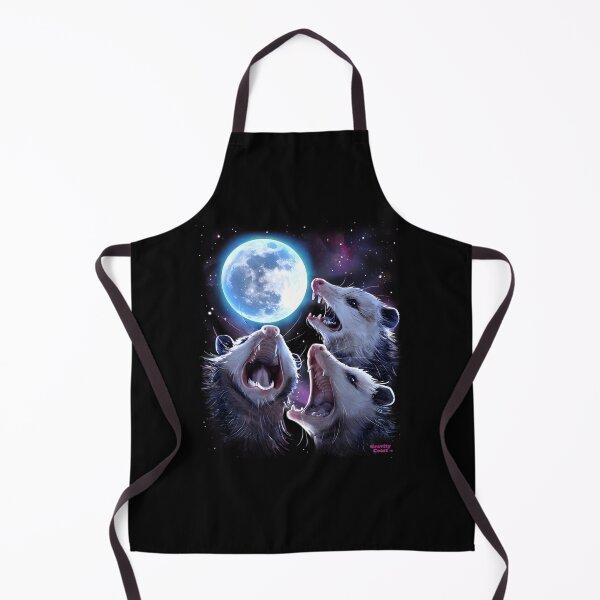 Item preview, Three Opossums Howling At The Moon Funny Possum designed and sold by ridhi-glennon.