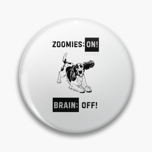 Item preview, Dog Brain: ON – Funny Minimalist Pet Owner Humor designed and sold by Panoramax.