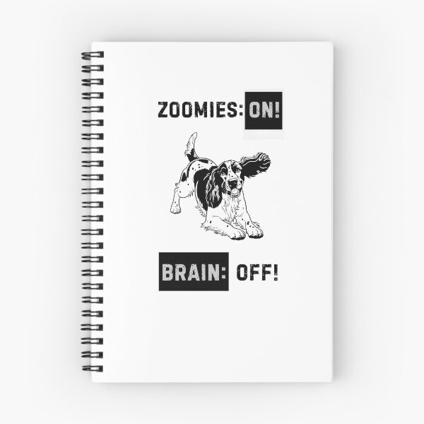 Item preview, Dog Brain: ON – Funny Minimalist Pet Owner Humor designed and sold by Panoramax.
