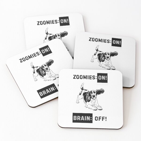 Item preview, Dog Brain: ON – Funny Minimalist Pet Owner Humor designed and sold by Panoramax.
