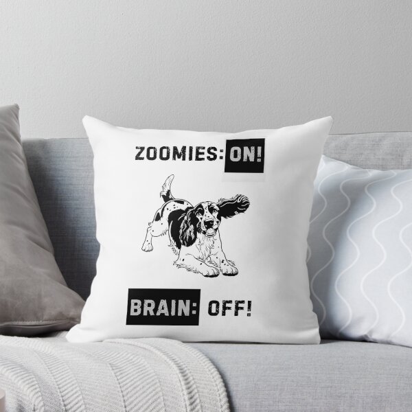 Item preview, Dog Brain: ON – Funny Minimalist Pet Owner Humor designed and sold by Panoramax.