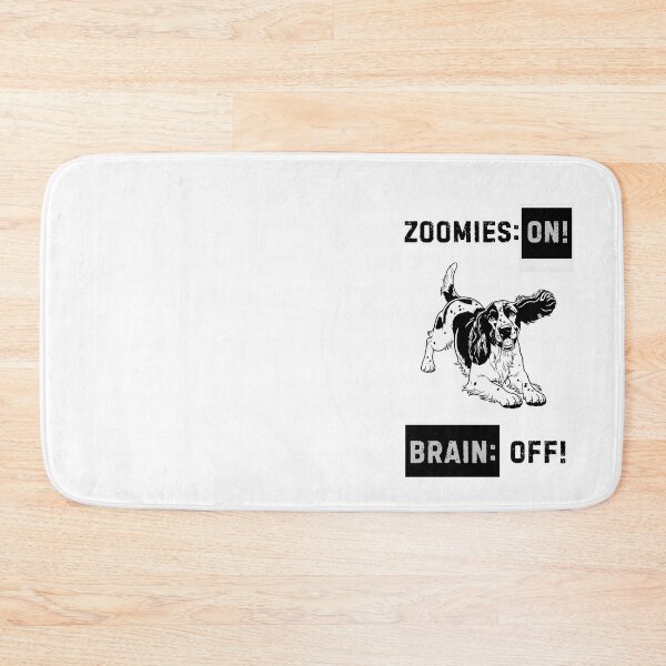 Item preview, Dog Brain: ON – Funny Minimalist Pet Owner Humor designed and sold by Panoramax.