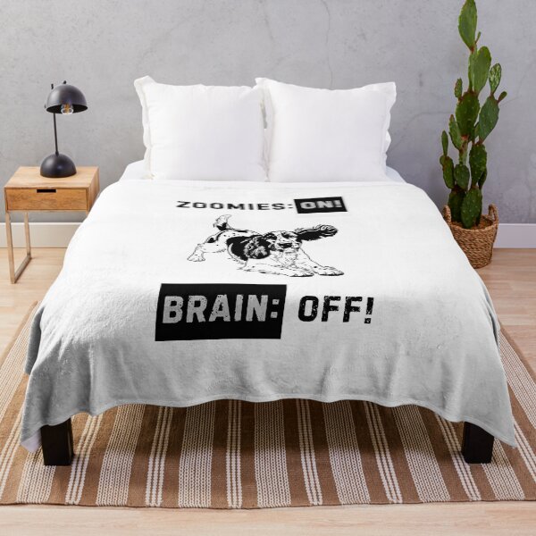 Item preview, Dog Brain: ON – Funny Minimalist Pet Owner Humor designed and sold by Panoramax.