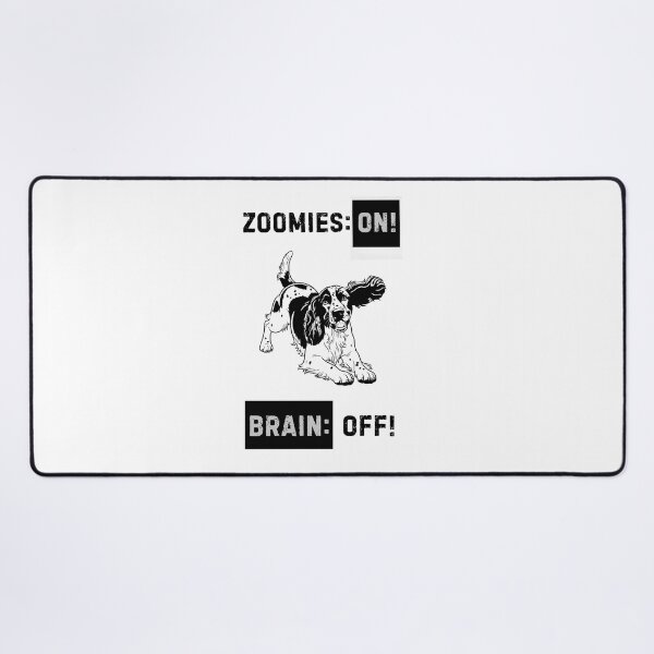 Item preview, Dog Brain: ON – Funny Minimalist Pet Owner Humor designed and sold by Panoramax.