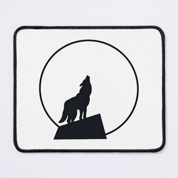 Item preview, Wolf Howling At The Moon designed and sold by ridhi-glennon.