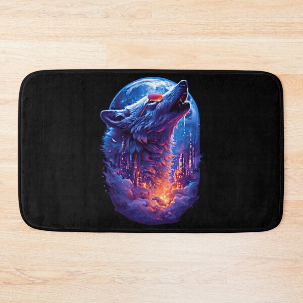 Item preview, Cool Wolf Howling designed and sold by ridhi-glennon.