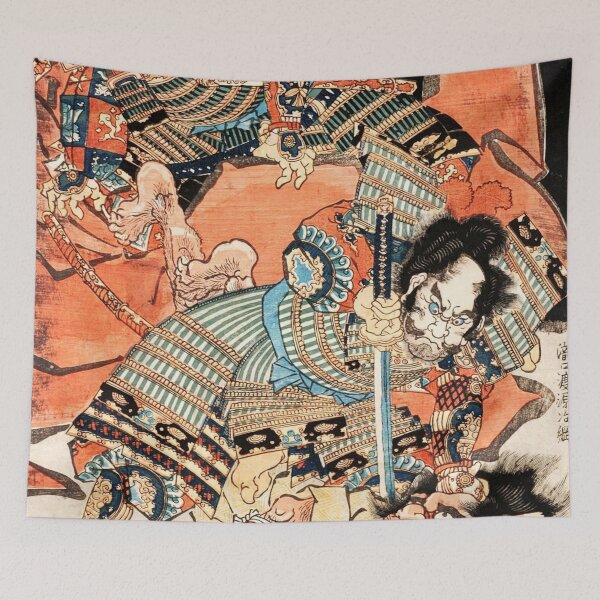Item preview, Tsuna Subduing the Demon (with Suetake) designed and sold by RickE.