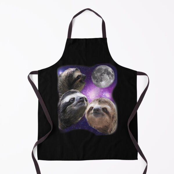 Item preview, Three Sloths Howling At The Moon Funny Parody designed and sold by ridhi-glennon.