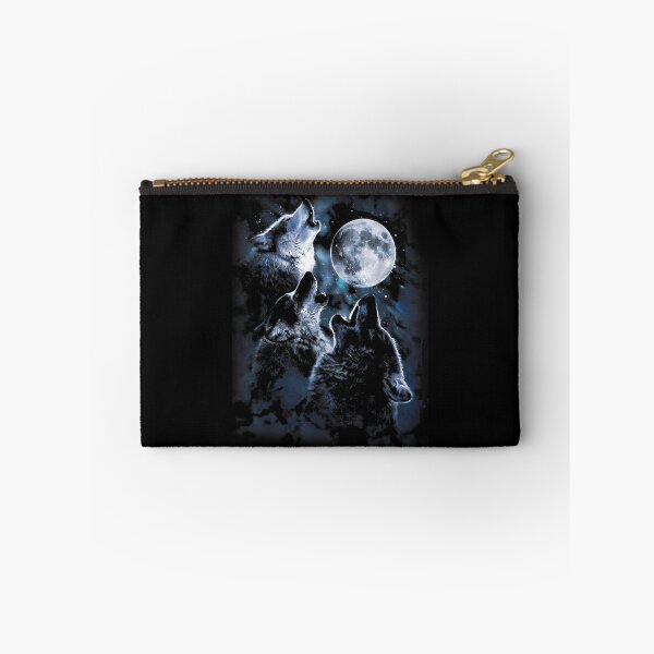Item preview, Three Wolves Howling At The Moon - Mystical Wolf Pack designed and sold by ridhi-glennon.