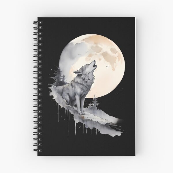 Item preview, Wolf Howling At The Moon designed and sold by ridhi-glennon.