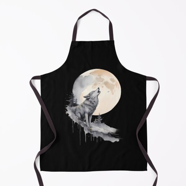 Item preview, Wolf Howling At The Moon designed and sold by ridhi-glennon.