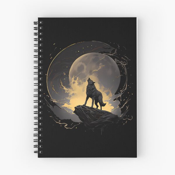 Item preview, Wolf Howling At The Moon designed and sold by ridhi-glennon.
