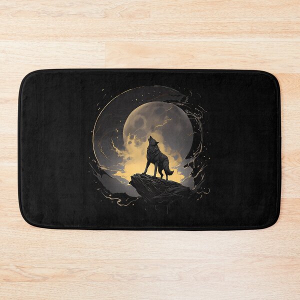 Item preview, Wolf Howling At The Moon designed and sold by ridhi-glennon.