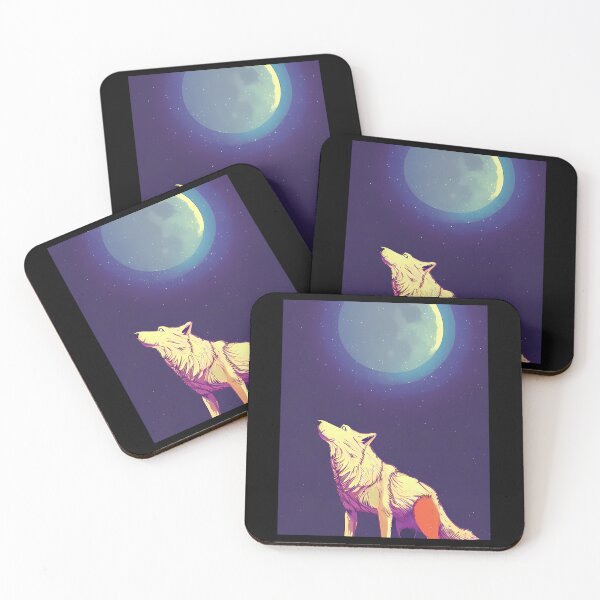 Item preview, Wolf Underneath The Moon designed and sold by ridhi-glennon.