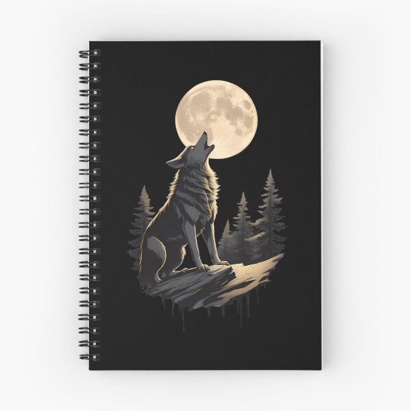 Item preview, Wolf Howling At The Moon designed and sold by ridhi-glennon.