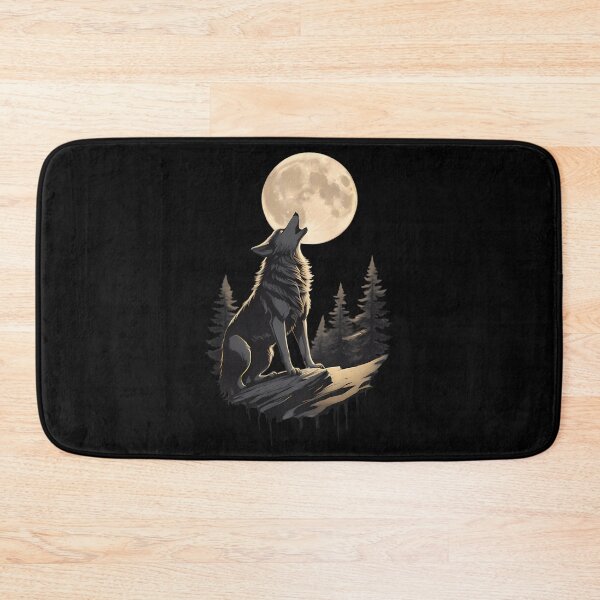 Item preview, Wolf Howling At The Moon designed and sold by ridhi-glennon.