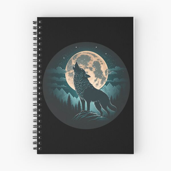Item preview, Wolf Howling At The Full Moon designed and sold by ridhi-glennon.