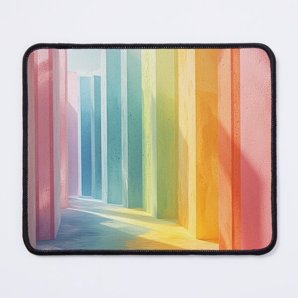 Item preview, Pastel cuboid designed and sold by blackwhiteblue.