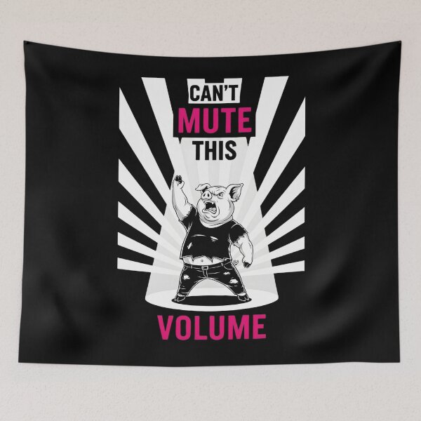 Item preview, Can’t Mute This Quiet Piggy’s Volume designed and sold by damelinen.
