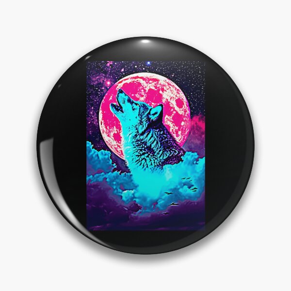 Item preview, Wolf Howling At The Moon designed and sold by ridhi-glennon.