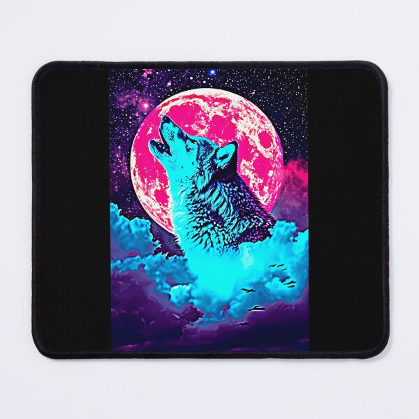 Item preview, Wolf Howling At The Moon designed and sold by ridhi-glennon.