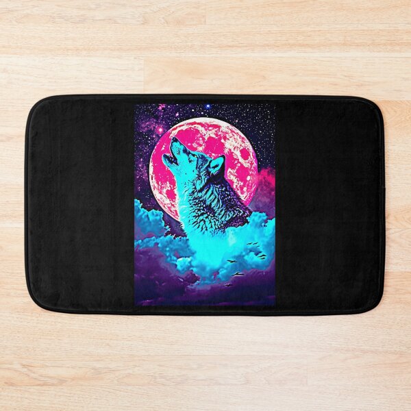 Item preview, Wolf Howling At The Moon designed and sold by ridhi-glennon.