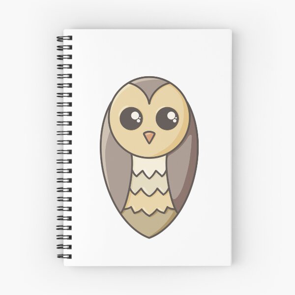 Aperçu de l'œuvre Hibou kawaii créée et vendue par JamieParkerArt.