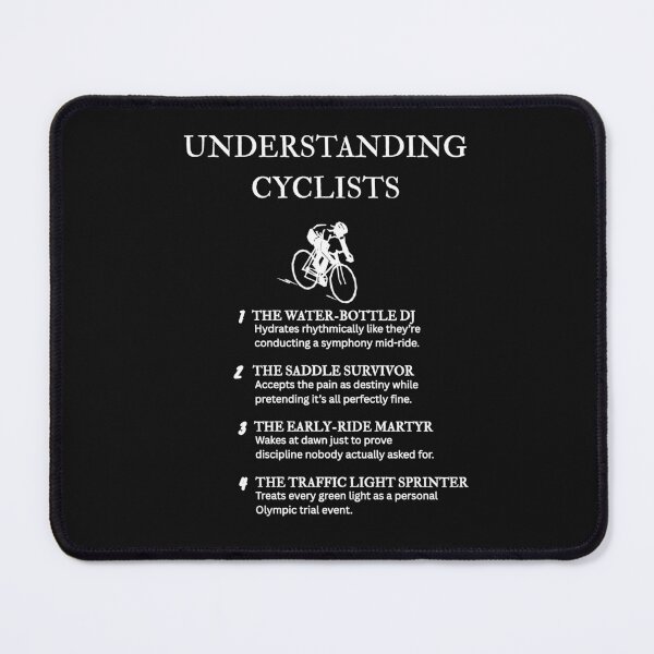 Item preview, Witty Cycling Lover Gift Idea – Black designed and sold by PsyFlow35.