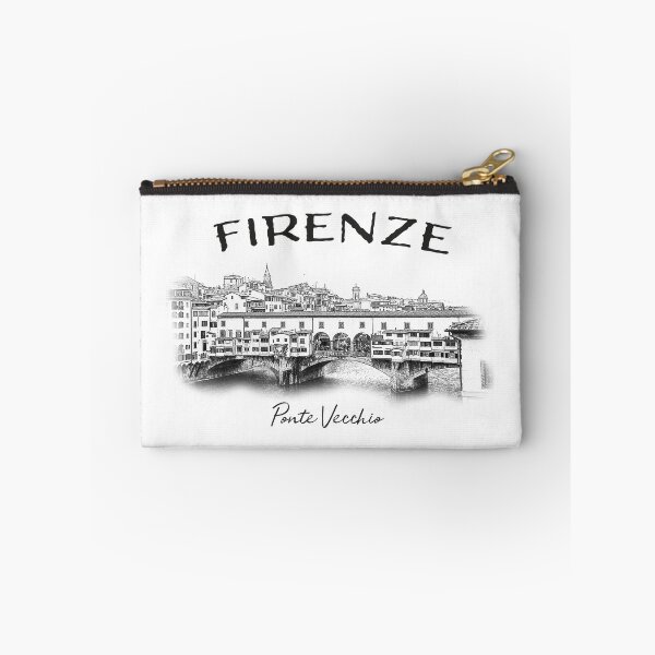 Item preview, Ponte Vecchio (black letters on white background) designed and sold by Doug's Landing.