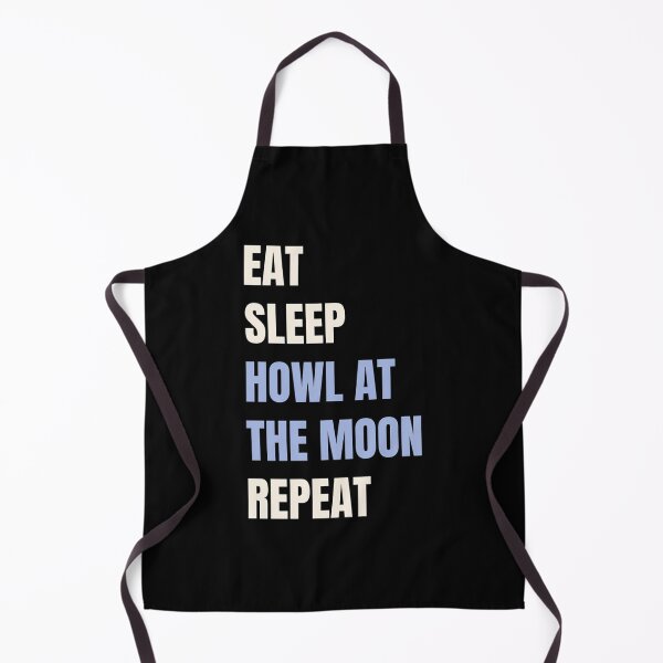 Item preview, Eat Sleep Howl At The Moon Repeat designed and sold by ridhi-glennon.